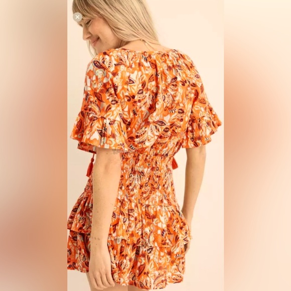 NWOT~Aerie Smocked Waist Mini Dress ~ Size XXL - Picture 11 of 11